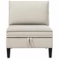 Preview: Mittelsofa mit Stauraum Hafer Samt