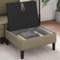 Preview: Sofa-Hocker mit Stauraum Khaki Samt
