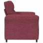 Preview: 1-Sitzer Sofa Weinrot 88 x 83 x 95 cm Stoff