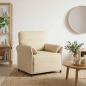 Preview: ARDEBO.de - Sofa 100% Polyester, Metallrahmen, MDF, Sperrholz