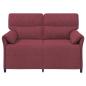 Preview: Sofa 100% Polyester, Metallrahmen, MDF, Sperrholz