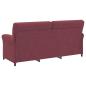 Preview: Sofa 100% Polyester, Metallrahmen, MDF, Sperrholz