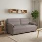 Preview: ARDEBO.de - 3-Sitzer-Sofa Taupe 198 x 83 x 95 cm