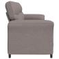 Preview: 3-Sitzer-Sofa Taupe 198 x 83 x 95 cm