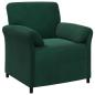 Preview: 1-Sitzer Sofa Dunkelgrün 88 x 83 x 95 cm Samt