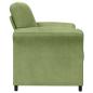 Preview: 1-Sitzer Sofa Hellgrün 88 x 83 x 95 cm Samt