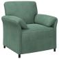 Preview: 1-Sitzer Sofa Meergrün 88 x 83 x 95 cm Samt