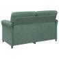 Preview: 2-Sitzer Sofa Meergrün 158 x 83 x 95 cm Samt