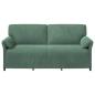 Preview: 3-Sitzer-Sofa Meergrün 198 x 83 x 95 cm Samt