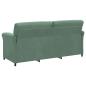 Preview: 3-Sitzer-Sofa Meergrün 198 x 83 x 95 cm Samt