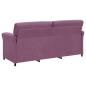 Preview: 3-Sitzer-Sofa Lila 198 x 83 x 95 cm Samt