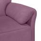 Preview: 3-Sitzer-Sofa Lila 198 x 83 x 95 cm Samt