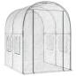 Preview: Gewächshaus mit Rahmen 160 x 200 x 192,5 cm PVC Transparent