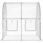 Preview: Gewächshaus mit Rahmen 160 x 200 x 192,5 cm PVC Transparent