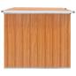 Preview: Außenlagerbox Verzinkter Stahl 150 x 101 x 91 cm Holz