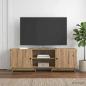 Preview: ARDEBO.de - TV-Schränk 150 x 31 x 50 cm Artisan-Eiche Holzwerkstoff