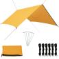 Preview: ARDEBO.de - Outdoor-Tarp 3x2,85 m Gelb
