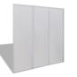 Preview: Duschwand 117x120 cm 3 Paneele Faltbar