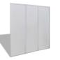 Preview: Duschwand 141 x 132 cm 3 Paneele Faltbar