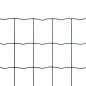 Preview: Eurozaun Stahl 25 x 1,7 m Grün
