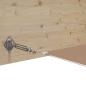 Preview: Senkrechtmarkise Taupe 140x800 cm Oxford-Gewebe