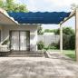 Preview: ARDEBO.de - Senkrechtmarkise Blau 140x800 cm Oxford-Gewebe
