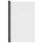 Preview: Fliegengitter Fiberglas 100x2000 cm Schwarz