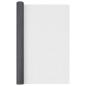 Preview: Fliegengitter Fiberglas 80x1000 cm Grau