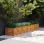 Preview: ARDEBO.de - Garten-Hochbeet 291 x 50 x 36 cm Cortenstahl