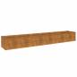 Preview: Garten-Hochbeet 291 x 50 x 36 cm Cortenstahl