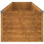 Preview: Garten-Hochbeet 291 x 50 x 36 cm Cortenstahl