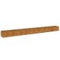 Preview: Garten-Hochbeet 482 x 50 x 36 cm Cortenstahl