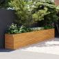 Preview: ARDEBO.de - Garten-Hochbeet 482 x 50 x 69 cm Cortenstahl