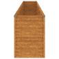 Preview: Garten-Hochbeet 578 x 50 x 69 cm Cortenstahl