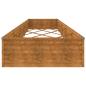 Preview: Hochbeet 482x100x36 cm Cortenstahl