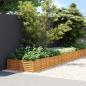 Preview: ARDEBO.de - Hochbeet 960x100x36 cm Cortenstahl
