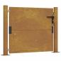 Preview: Gartentor 100x75 cm Cortenstahl