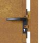 Preview: Gartentor 100x125 cm Cortenstahl