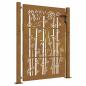 Preview: Gartentor 100x125 cm Cortenstahl Bambus-Design