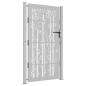 Preview: Gartentor 100x200 cm Cortenstahl Bambus-Design