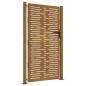 Preview: Gartentor 100x175 cm Cortenstahl Quadratisches Design