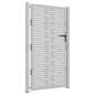 Preview: Gartentor 100x175 cm Cortenstahl Quadratisches Design