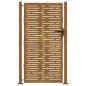 Preview: Gartentor 100x175 cm Cortenstahl Quadratisches Design