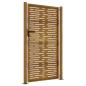 Preview: Gartentor 100x175 cm Cortenstahl Quadratisches Design