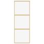Preview: Schiebetür Golden 76x205 cm ESG-Klarglas und Aluminium
