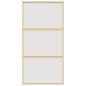Preview: Schiebetür Golden 102,5x205 cm Matt ESG-Glas und Aluminium