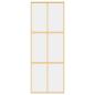 Preview: Schiebetür Golden 76x205 cm ESG-Klarglas und Aluminium