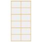 Preview: Schiebetür Golden 102,5x205 cm ESG-Klarglas und Aluminium