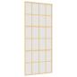 Preview: Schiebetür Golden 90x205 cm Matt ESG-Glas und Aluminium