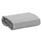 Preview: ARDEBO.de - Abdeckplane Grau 3x3 m 650 g/m²